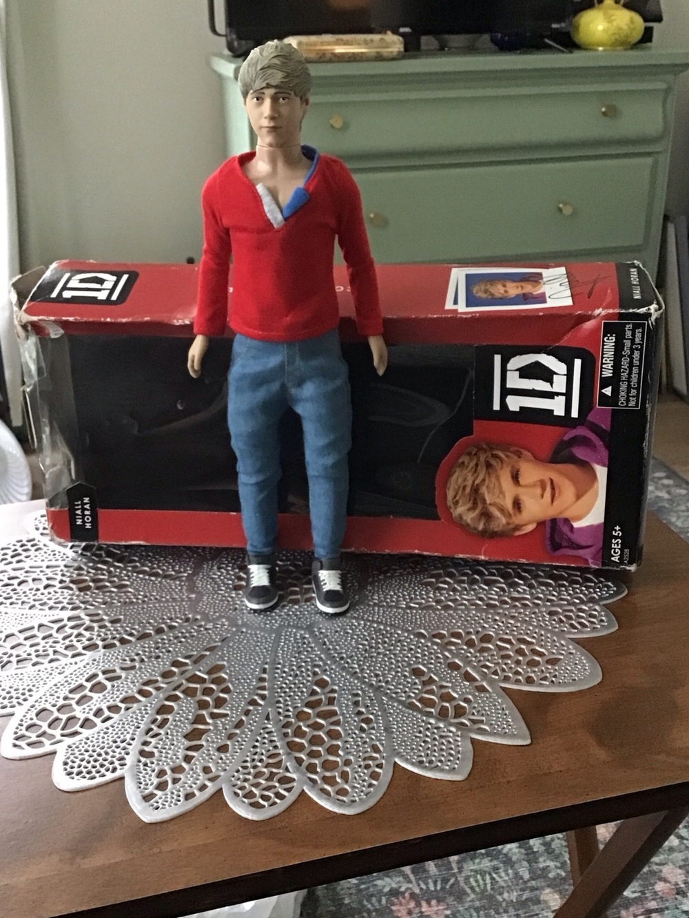Vintage Hasbro One Direction Niall Horan doll from 2012 with box